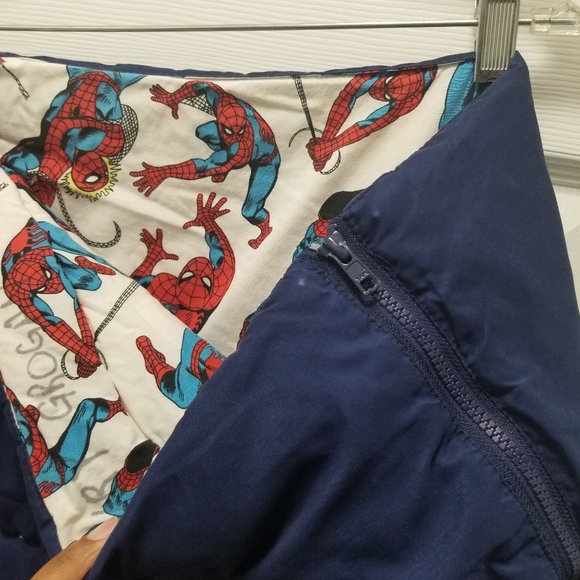 Marvel Spider-Man HTF Kids Sleeping Bag Pottery Barn Kids 57x26 Superhero - Picture 4 of 9
